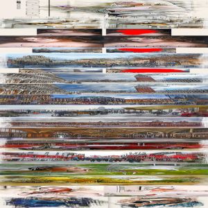 现代艺术风格水彩插画Photoshop动作