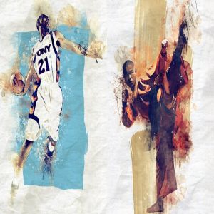 艺术水彩手绘效果一键生成PS动作 Artistic Watercolor Photoshop Action