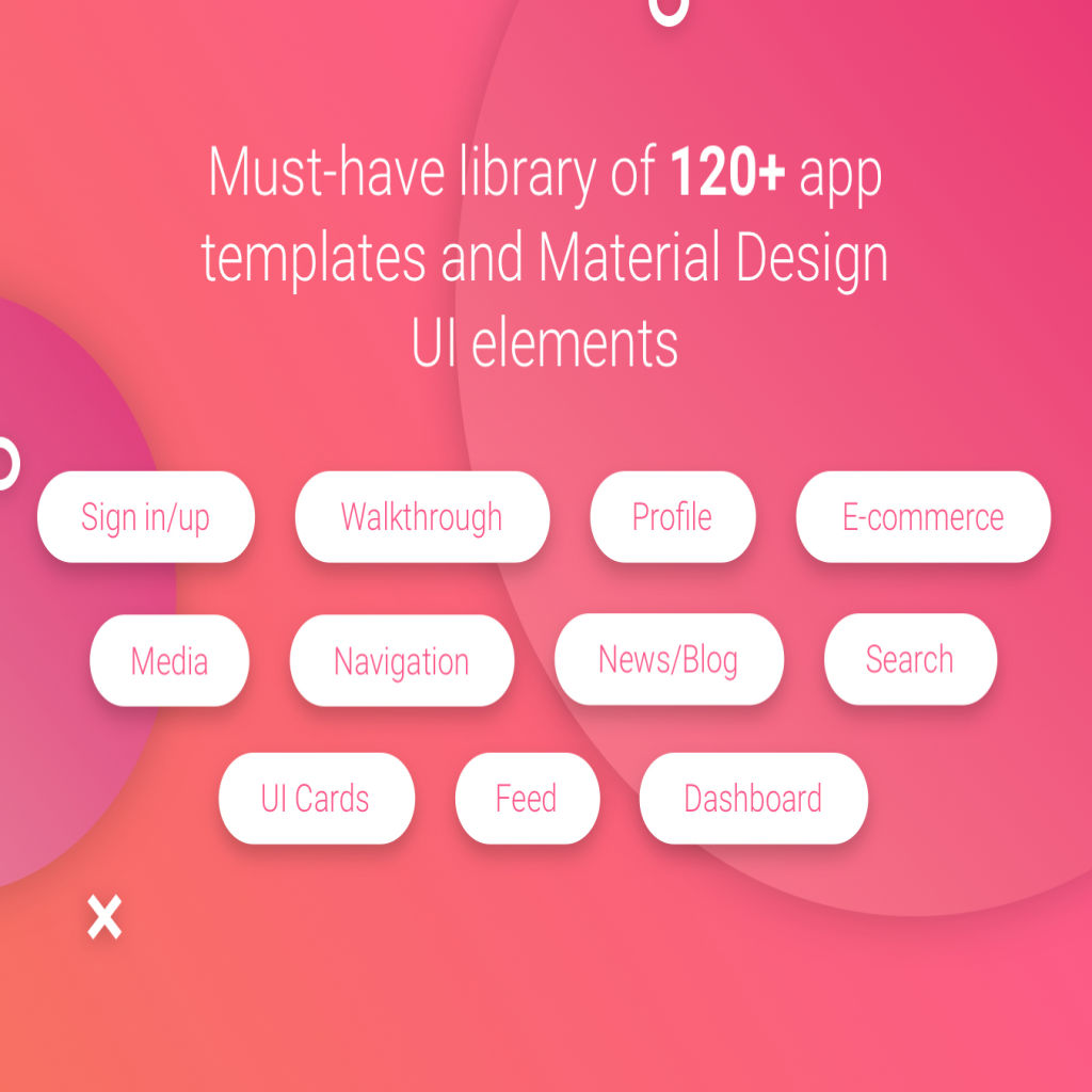 少见的Material UI Kit下载[最美安卓APP UI KITS FOR Sketch]