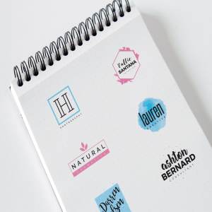 女性品牌商标设计Logo设计模板合集 LADYPOWER Feminine Branding Logo Set插图10