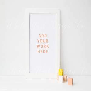 A4规格相框相片PS样机模板 Frame mockup – A4 – Psd included