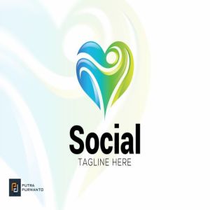 社交媒体主题Logo设计模板 Social – Logo Template插图3