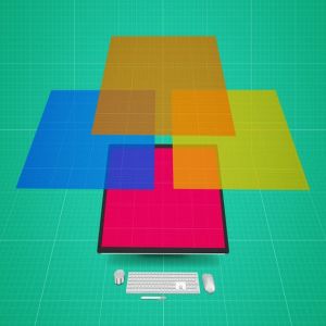 微软一体机电脑样机模板 Surface Studio Mockup V.2插图11