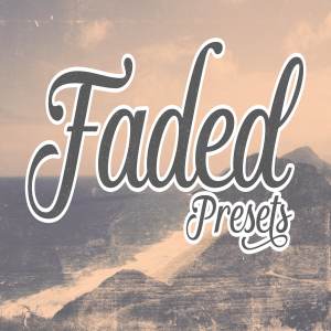 照片褪色做旧效果PS动作 Faded Presets (+111 Bonus Gradients)