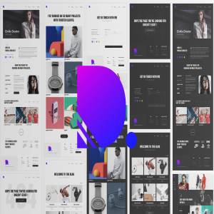 德拉克斯勒 -设计创意组合(网站模板）