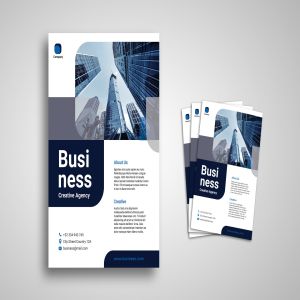 商务企业公司简介传单海报设计模板 Business Flyer