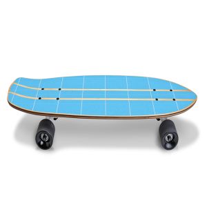 滑板顶部设计正面预览图样机02 Skate_Board-02_Mockup