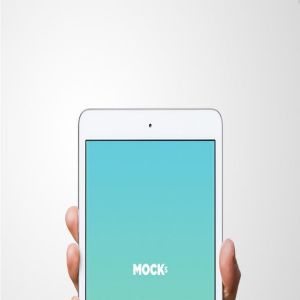 手持iPad Mini设备演示样机模板 iPad Mini Studio Mockups插图2
