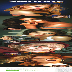 独特涂抹画效果的PS动作下载 Smudge Painting [atn]