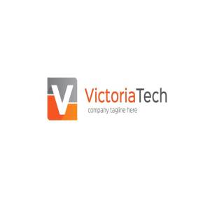 创意字母Logo模板系列之字母V Victoria Tech Letter V Logo插图2