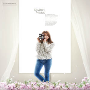 婚纱拍摄背景海报图片psd素材