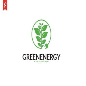 绿色能源清洁能源主题Logo模板 Green Energy Logo插图2