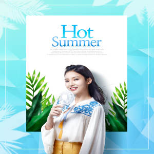 夏季活动宣传广告海报设计模板