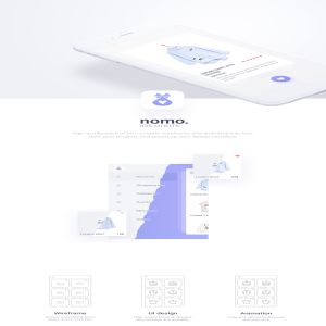 童装电商平台UI kits+原型线框图和交互动画包下载 [AEP、PSD]