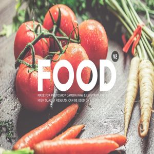 食物美食摄影后期处理LR调色预设v2 Food Lightroom Presets Vol. 2