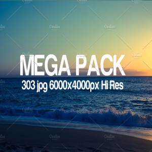 天空、道路和钢轨等高清照片素材 MEGA photo pack