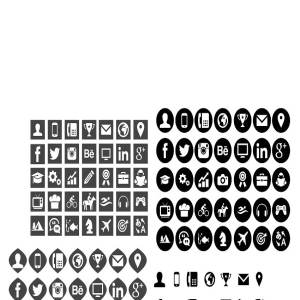 三合一经典排版简历模板 Modern 3 in 1 photo Word resume