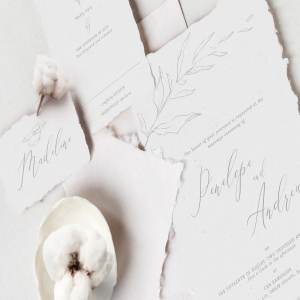 高雅花卉图案婚礼邀请函设计模板 Elegant Floral Wedding Suite