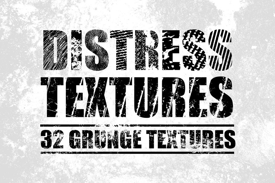 32款高分辨率手工制作肮脏斑迹墨水纹理 Distress Texture Pack 1