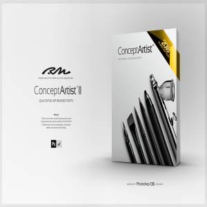 RM出品各种画笔笔画PS笔刷工具包 RM Concept Artist II (bundle)