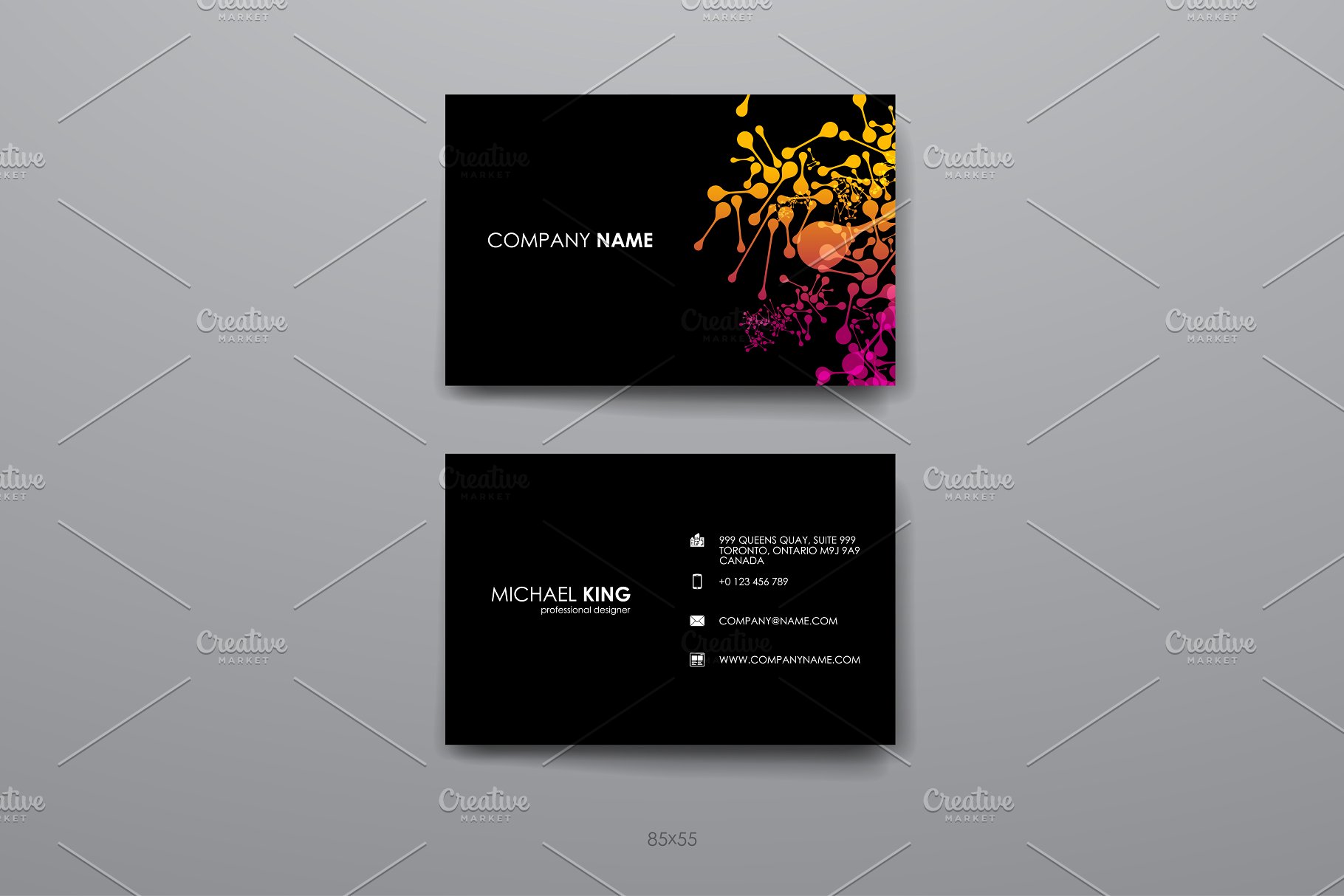 惊艳酷炫的名片模板  Amazing Business Cards Templates