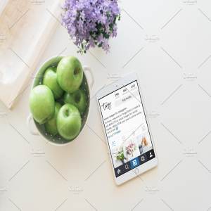 厨房场景平板电脑样机模板 Kitchen Tablet Mockup | PSD included