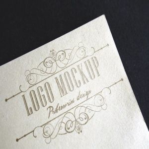 Logo印刷效果展示样机模板 Logo Mock-Up Set 2插图4