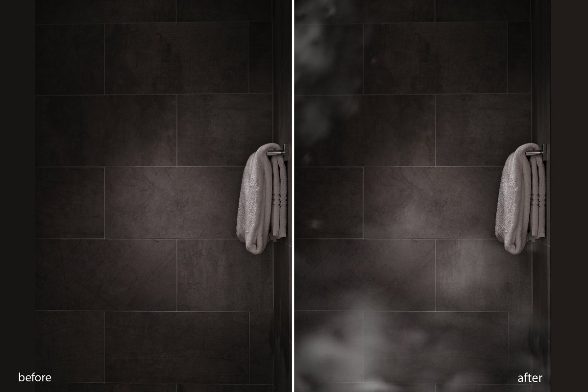 逼真的水分子叠层&大理石纹理