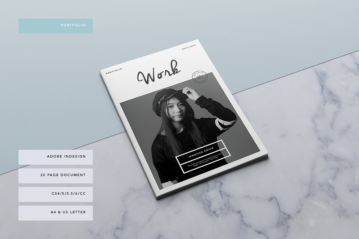 超级个人简历包装手册画册模板（简历模板）