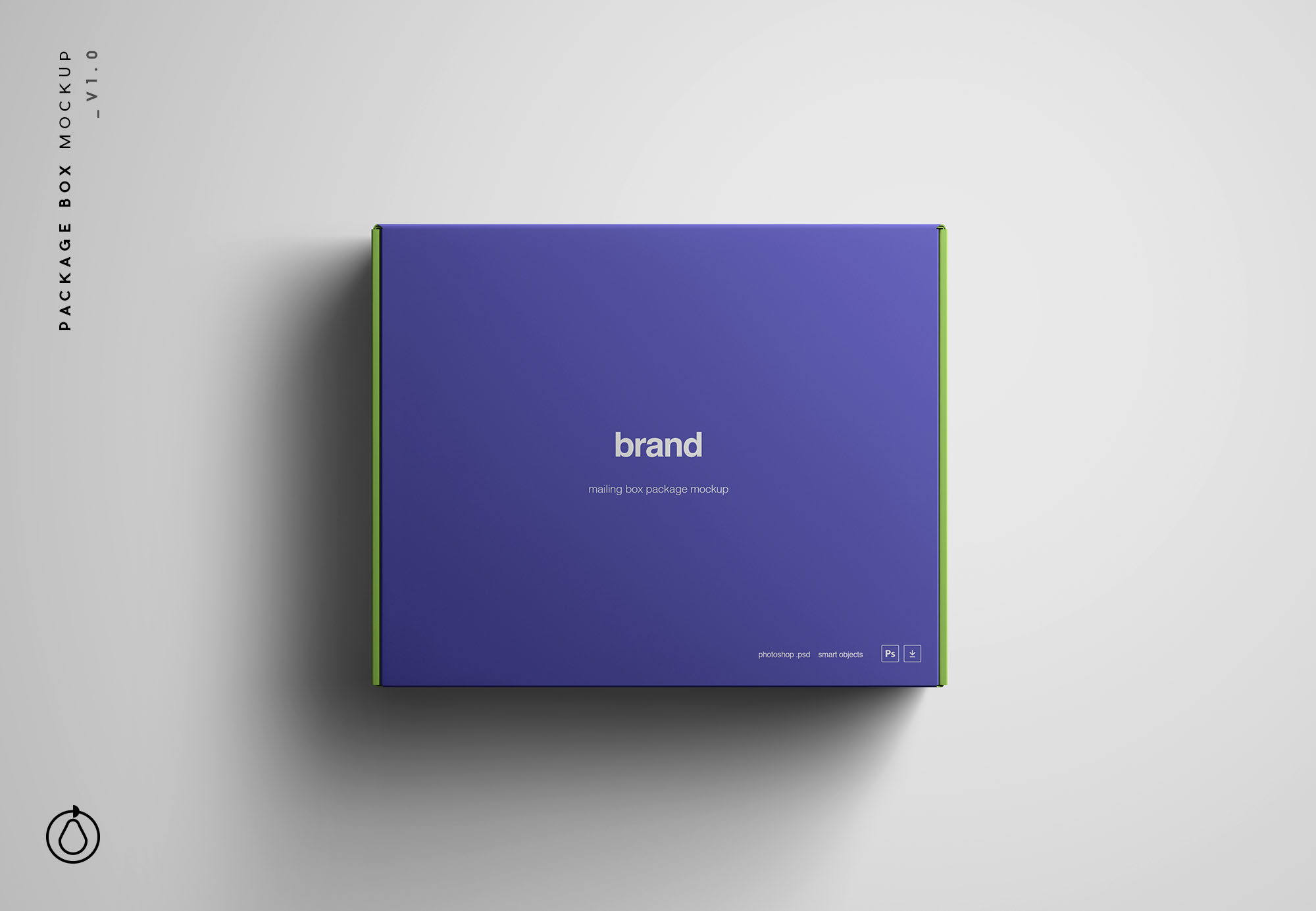 高级包装盒设计图样机模板 Advanced Package Box Mockup