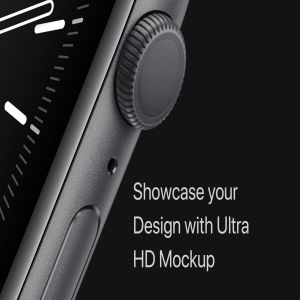 2019年第五代Apple Watch智能手表样机模板 Apple Watch Mockup Series 5插图8