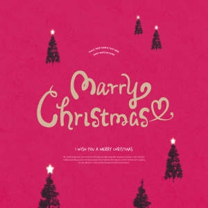 圣诞假期问候祝语海报设计素材[PSD]
