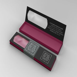 高端矩形可折叠礼品盒包装样机 Rectangle Collapsible Box Packaging Mockup