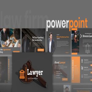 律师事务所/法律顾问宣传介绍PPT模板 Lawyero – Law & Firm Powerpoint Presentation