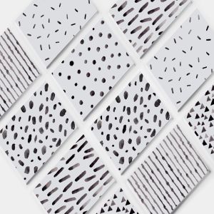 极简主义风格手绘设计图案纹理素材 Minimal Hand Drawn Pattern Designs