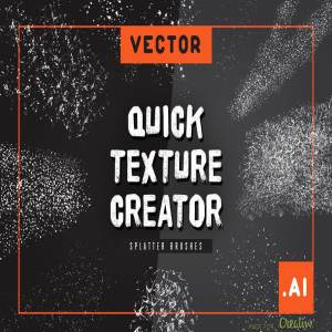 癍迹分散斑点AI笔刷 Quick Texture Creator