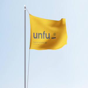 旗帜广告设计效果图样机模板 Simple Flag Mockup