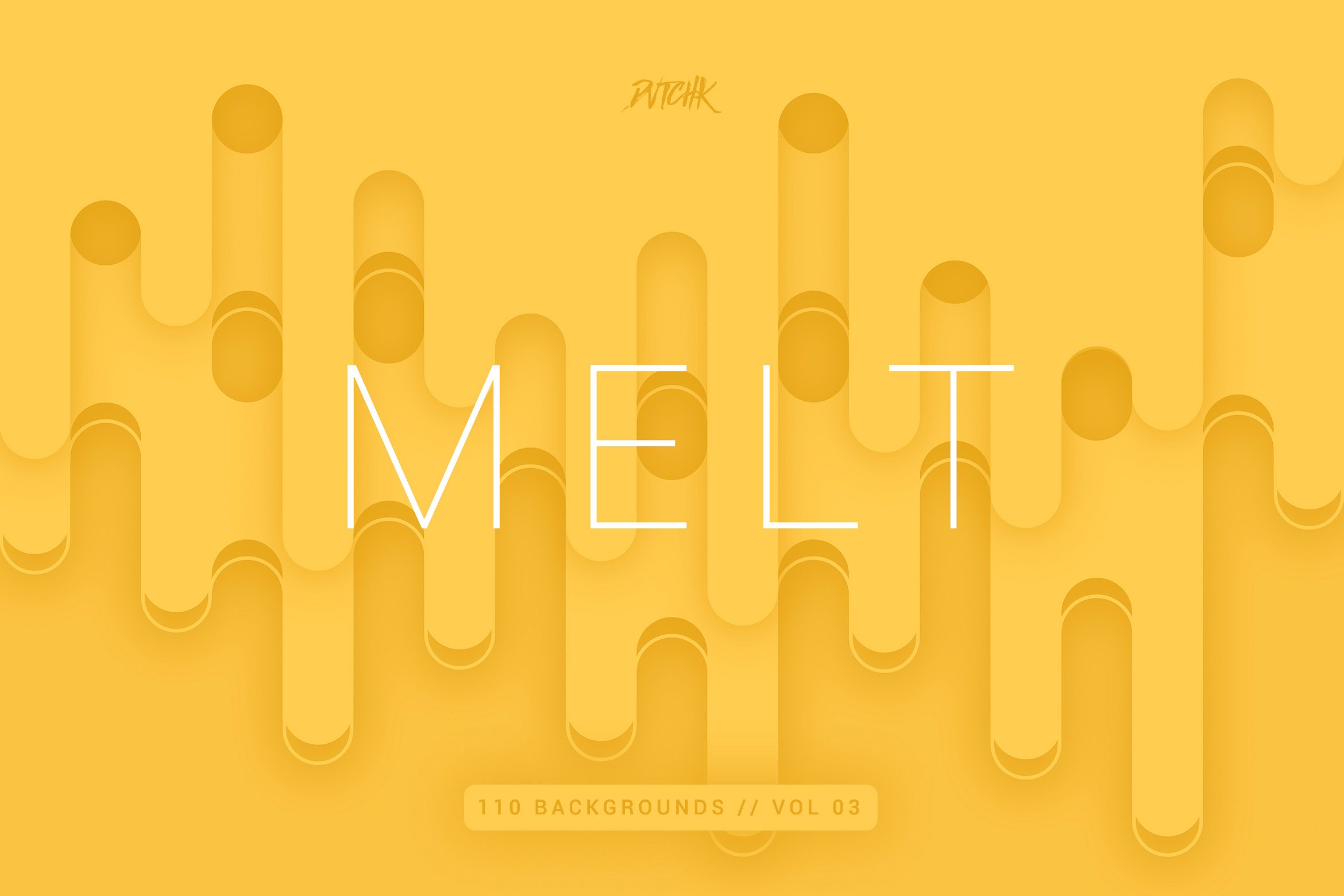 110款抽象圆形背景v3 Melt | Rounded Backgrounds | Vol. 03