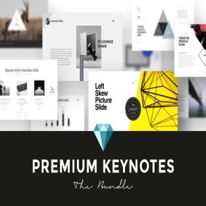 极力推荐：12款超1200页顶级 Keynote 幻灯片模板合集 Premium Keynotes Presentation Bundle