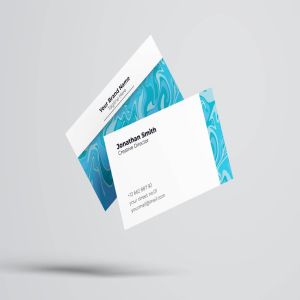 混合颜料肌理企业名片设计模板v37 Business Card Template.v37插图1