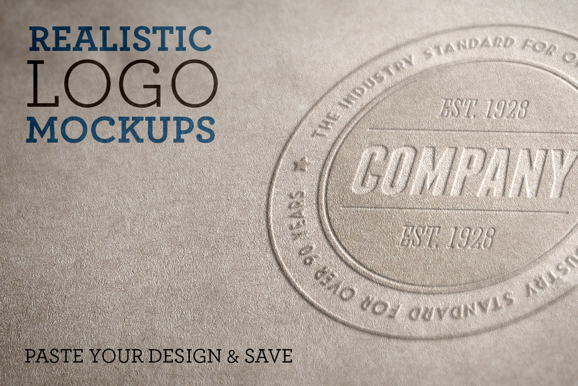 Logo 展示样机模版 Realistic Logo Mockups Volume 1