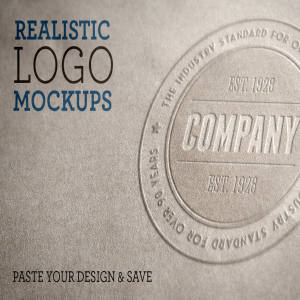 Logo 展示样机模版 Realistic Logo Mockups Volume 1