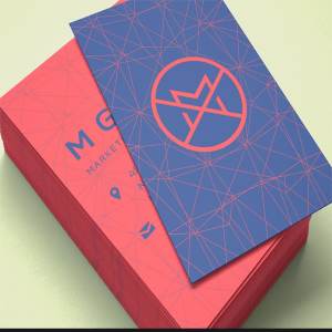 名片设计特写镜头样机模板 Close-up Business Cards Mockup v.2