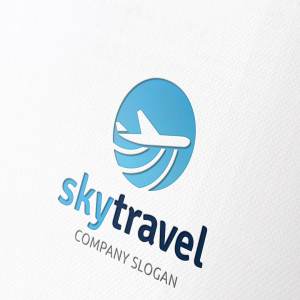 航空旅行主题Logo模板 Sky Travel插图3