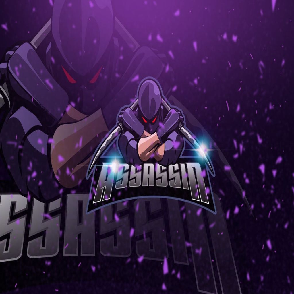 刺客忍者电子竞技吉祥物Logo标志设计模板 Assassin – Mascot & Esport Logo插图