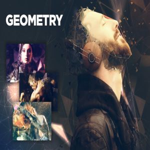 炫酷低多边形照片特效PS动作 Geometry CS4+ Photoshop Action