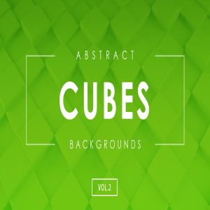 高清立方体抽象背景素材v2 Cubes Abstract Backgrounds Vol.2