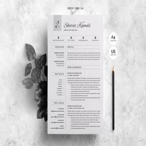专业简历模板 Resume Template | 4 Pages Pack