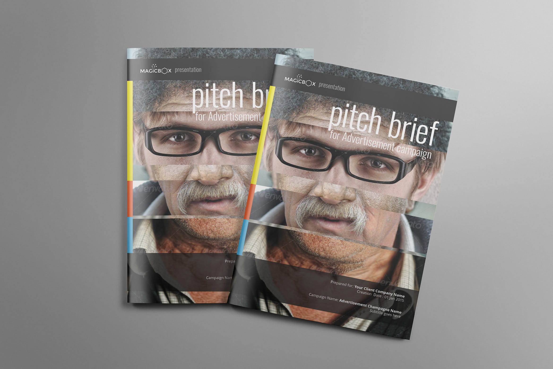 适用于企业画册/营销计划书设计模板 Proposal