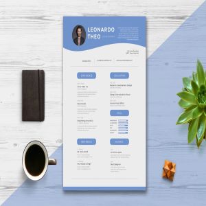 极简主义简历/个人简历模板V6 Minimalist CV /  Resume vol.6
